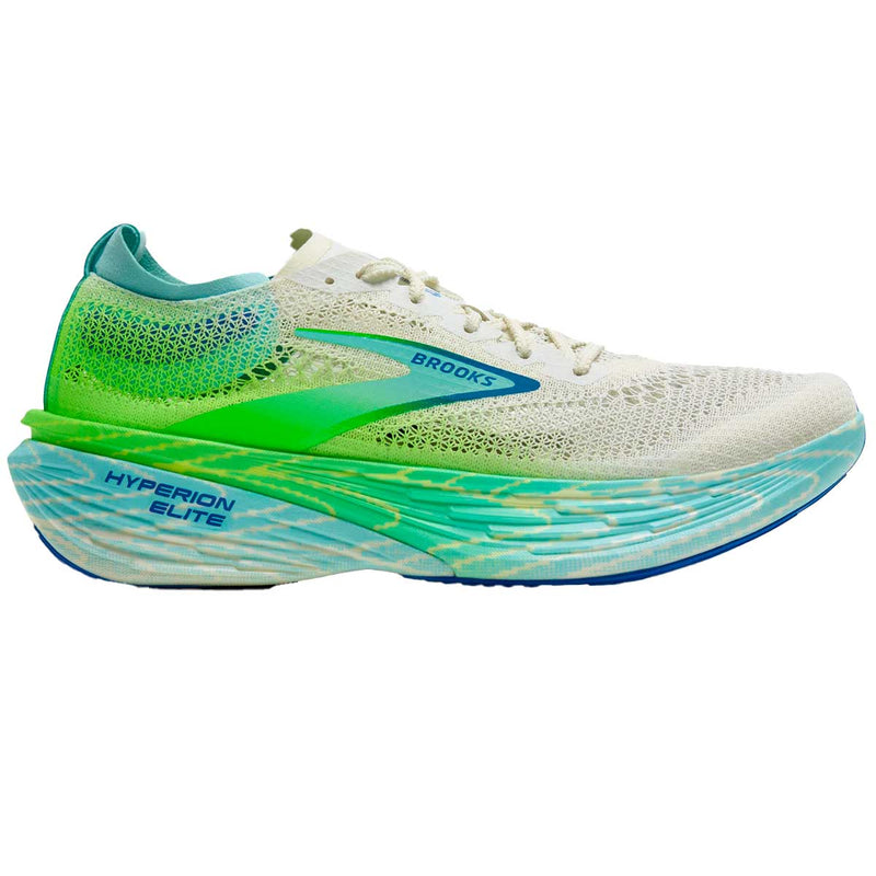 Tenis Brooks Hyperion Elite 4PB Blanco Verde Hombre