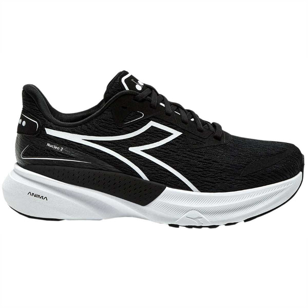 Tenis Running Diadora NUCLEO 2 Negro Blanco Hombre