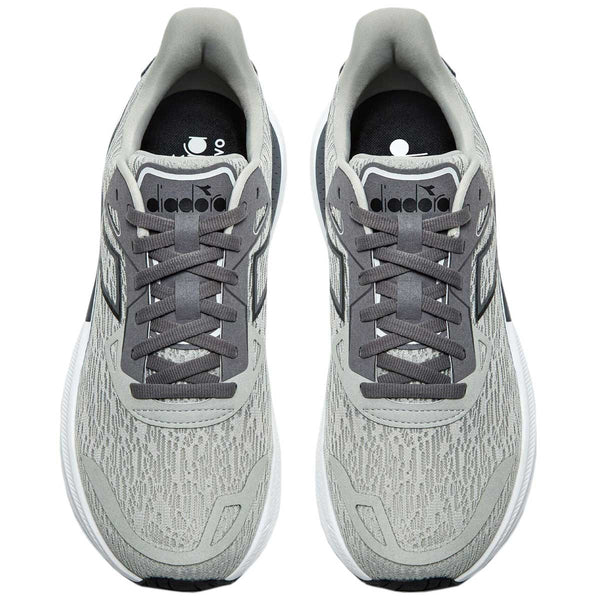 Tenis Running Diadora NUCLEO 2 Gris Blanco Hombre