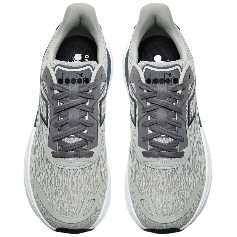 Tenis Running Diadora NUCLEO 2 Gris Blanco Hombre