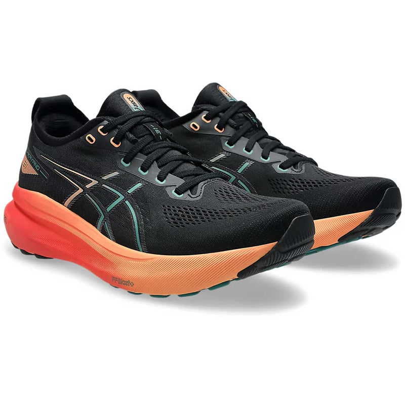 Tenis Asics GEL KAYANO 31 Negro Naranja Hombre