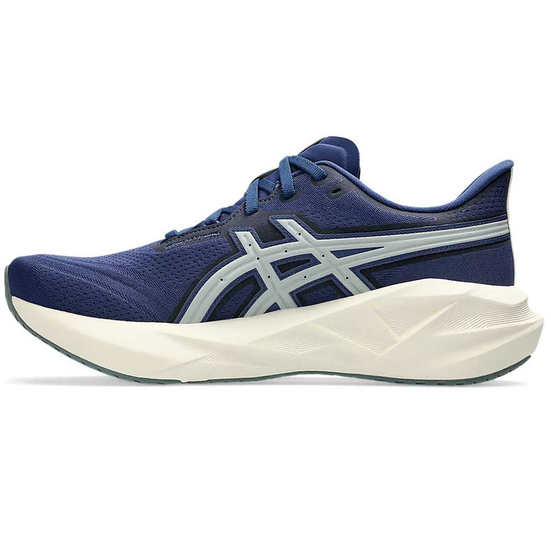 Tenis Asics Running NOVABLAST 5 Azul Beige Hombre