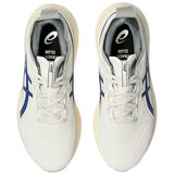 Tenis Asics GEL NIMBUS 27 Beige Azul Hombre