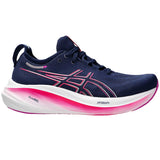 Tenis Asics GEL NIMBUS 26 Navy Magenta Mujer