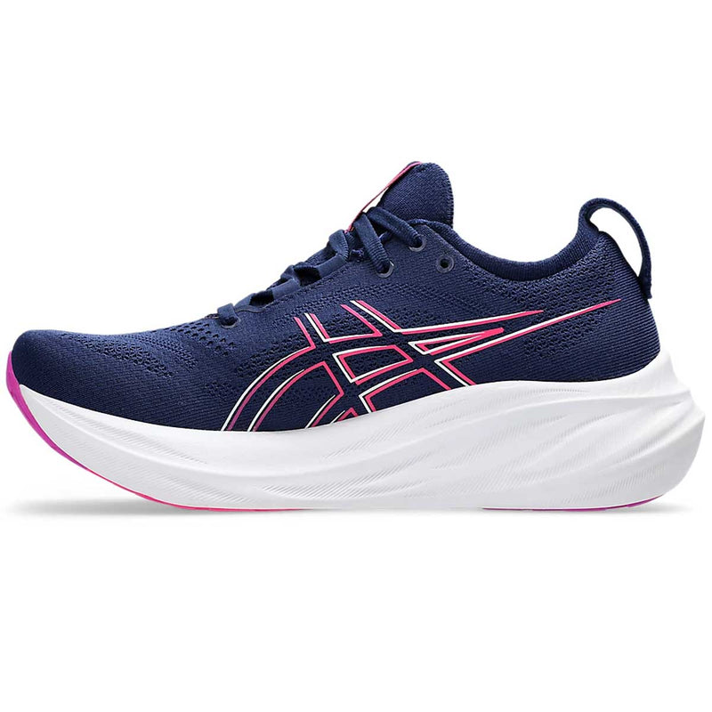 Tenis Asics GEL NIMBUS 26 Navy Magenta Mujer