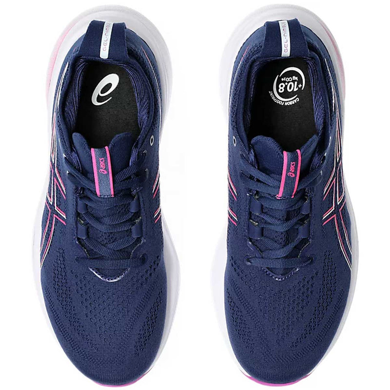 Tenis Asics GEL NIMBUS 26 Navy Magenta Mujer