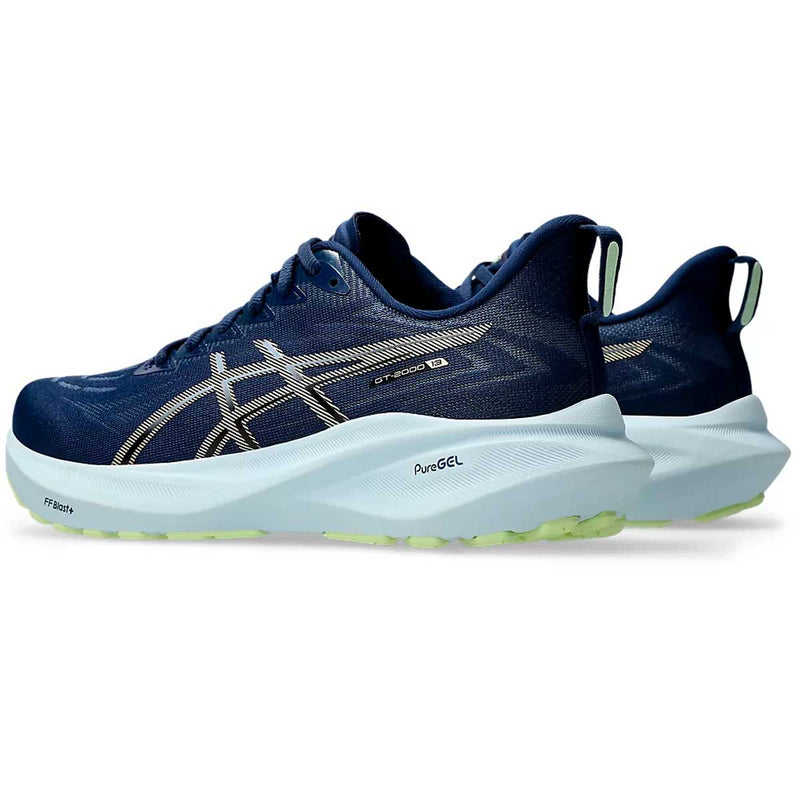 Tenis Asics GT 2000 13 Azul Gris Mujer