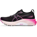 Tenis Asics GEL KAYANO 31 Negro Fucsia Mujer