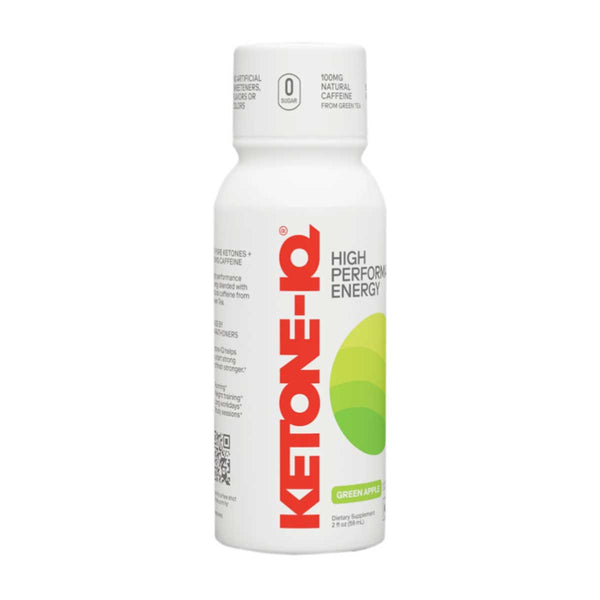 Ketone-IQ +Caffeine Shot Sin Azúcar Green Apple