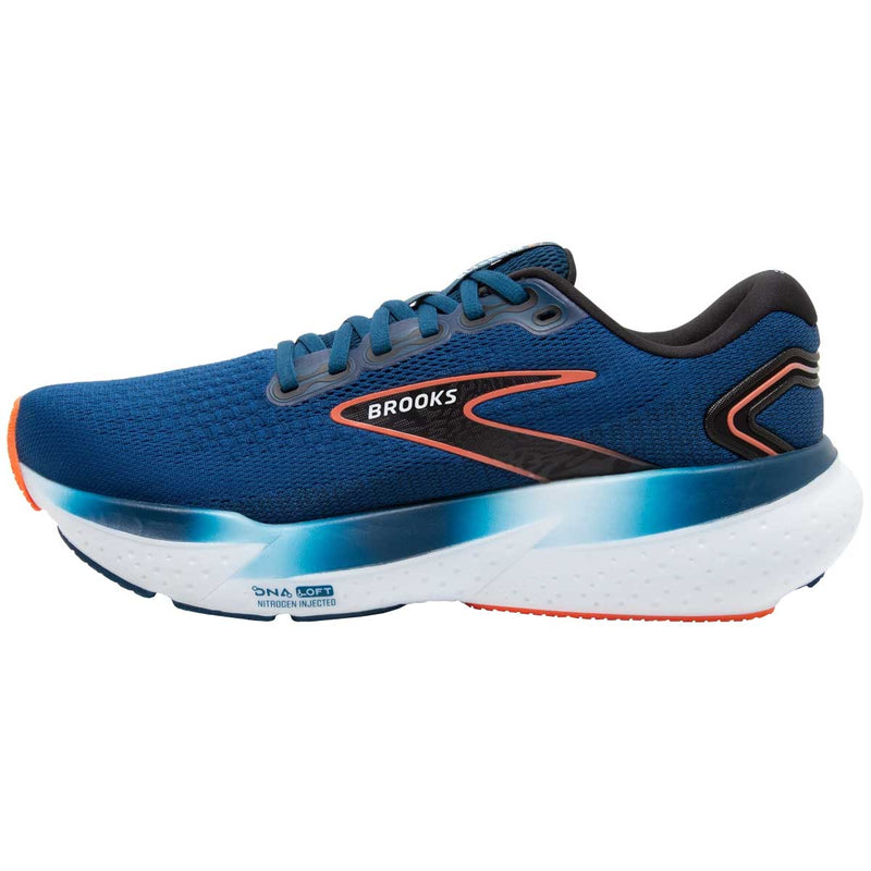 Tenis Brooks GLYCERIN 21 Azul Blanco Hombre