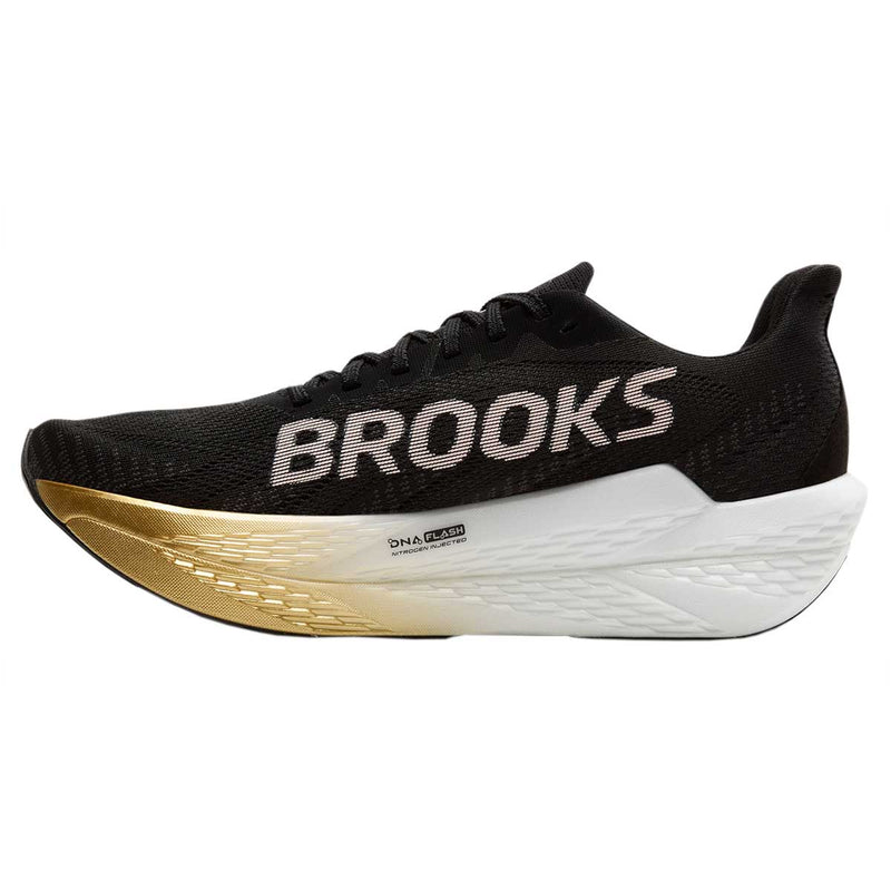 Tenis Brooks HYPERION MAX Negro Blanco Hombre