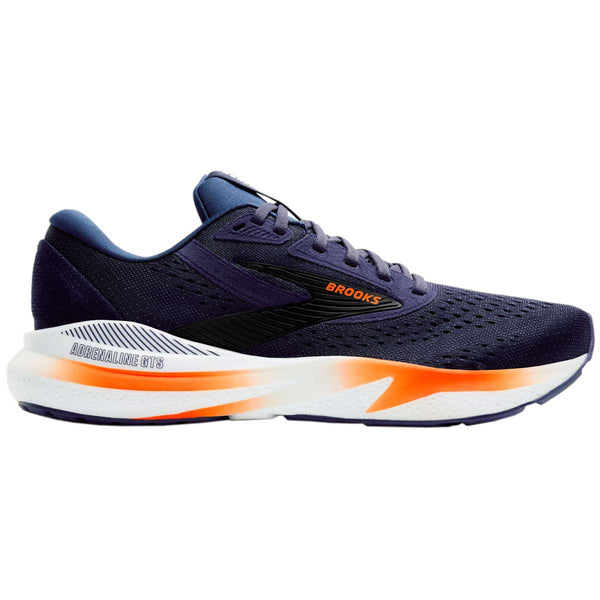 Tenis Brooks Adrenaline GTS 24 Azul Naranja Hombre