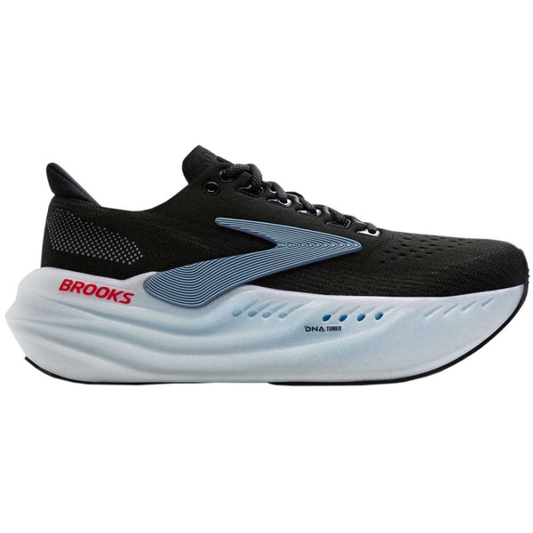 Tenis Brooks Glycerin Max Negro Azul Hombre