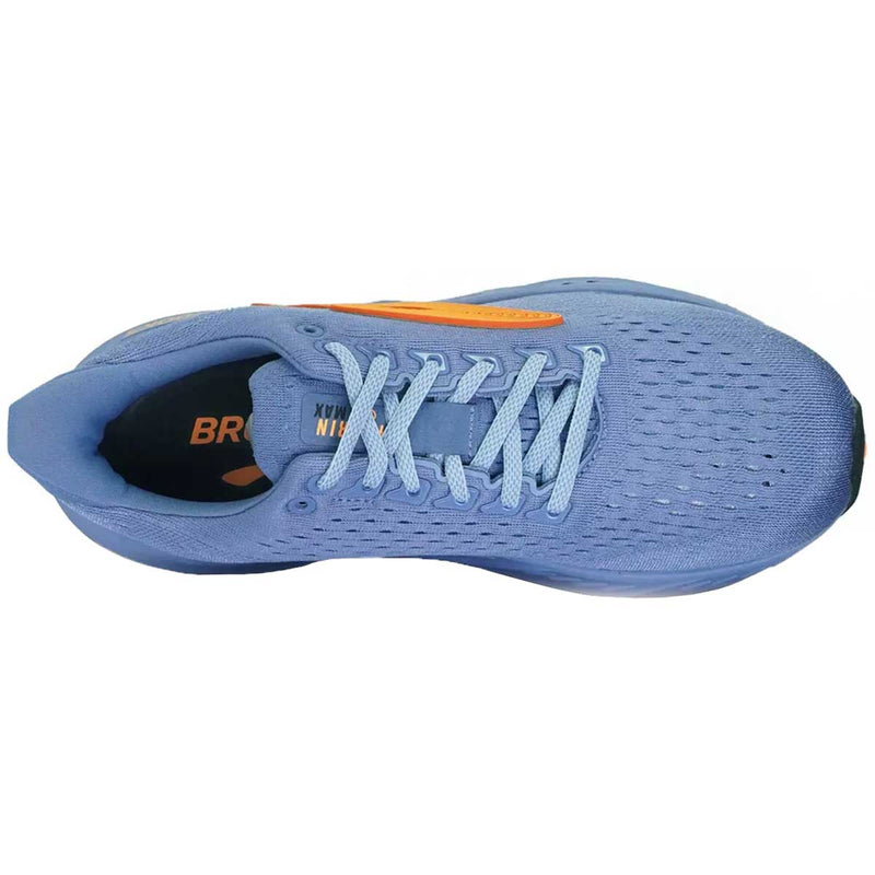 Tenis Brooks GLYCERIN MAX Azul Naranja Hombre