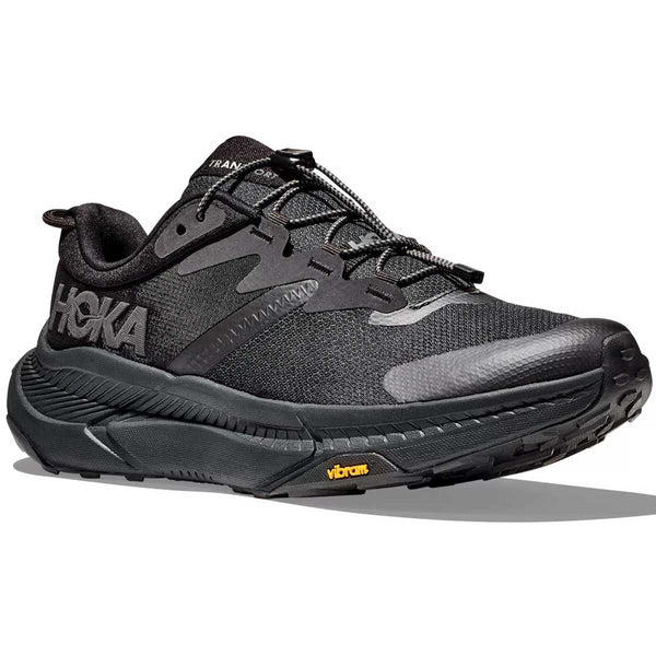 Tenis Hoka Hiking TRANSPORT Full Negro Hombre