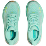 Tenis Hoka CLIFTON 9 Azul Aqua Mujer