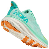 Tenis Hoka CLIFTON 9 Azul Aqua Mujer