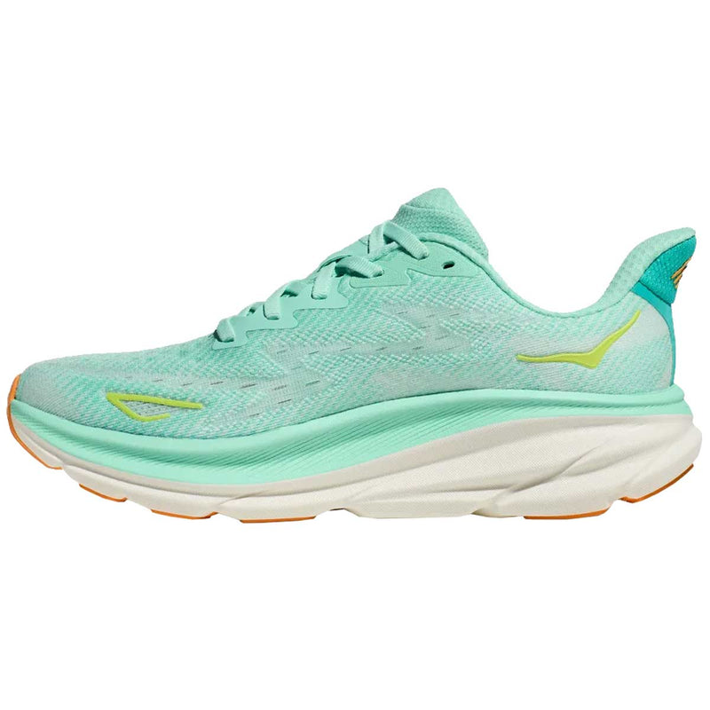 Tenis Hoka CLIFTON 9 Azul Aqua Mujer