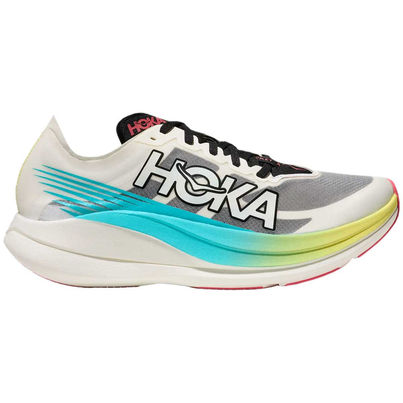 Tenis Hoka ROCKET X 2 Running Blanco Azul Hombre