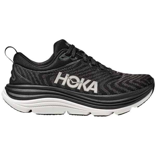 Tenis Hoka Running GAVIOTA 5 Negro Blanco Hombre