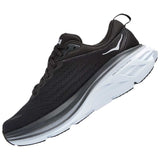 Tenis Hoka Running BONDI 8 Negro Blanco Mujer