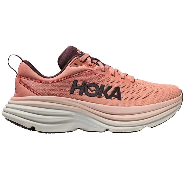 Tenis Hoka Running BONDI 8 Rosa Mujer