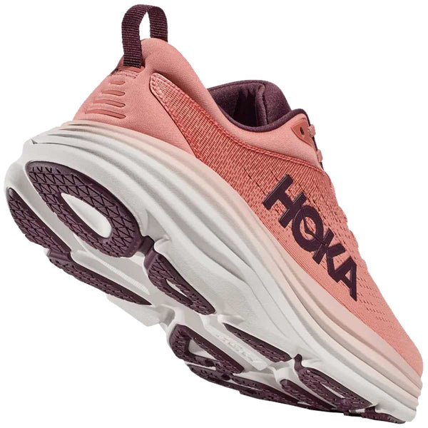 Tenis Hoka Running BONDI 8 Rosa Mujer