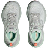 Tenis Hoka BONDI 8 Gris Verde Mujer