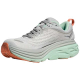 Tenis Hoka BONDI 8 Gris Verde Mujer