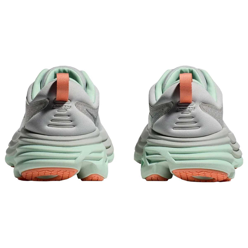 Tenis Hoka BONDI 8 Gris Verde Mujer