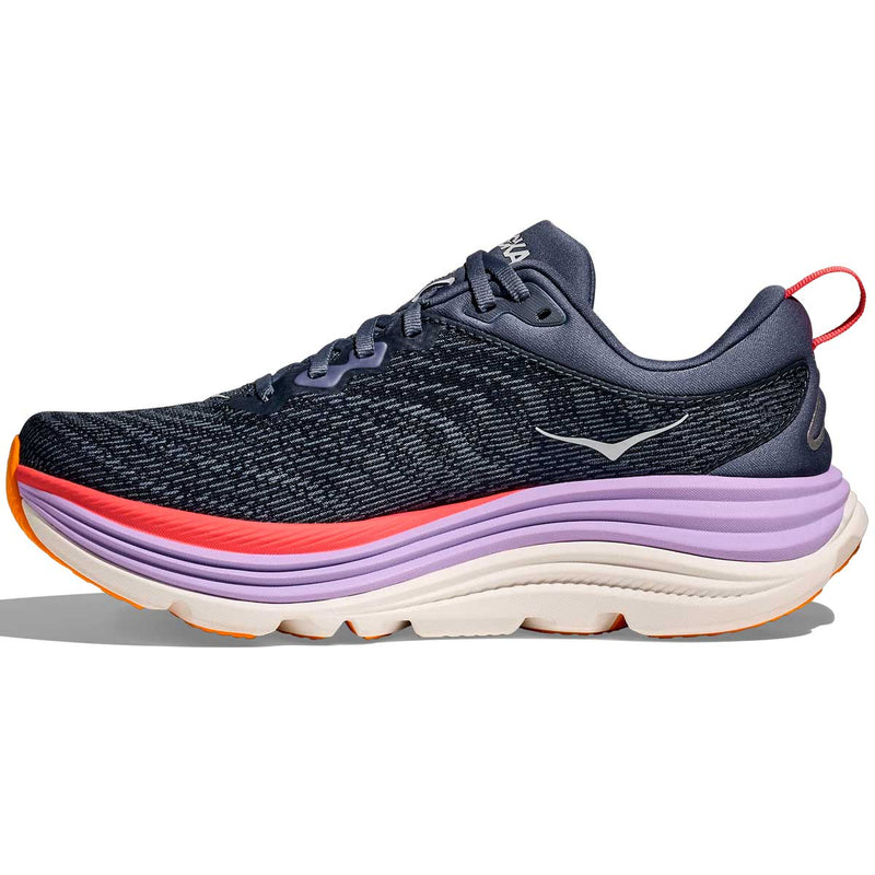 Tenis Hoka Running GAVIOTA 5 Navy Lila Mujer