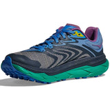 Tenis Hoka TECTON X 2 Trail Negro Azul Mujer