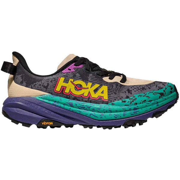 Tenis Hoka Trail Running SPEEDGOAT 6 Gris Aqua Mujer