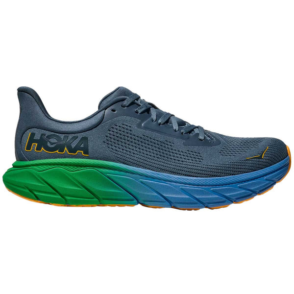 Tenis Hoka Running ARAHI 7 Azul Verde Hombre