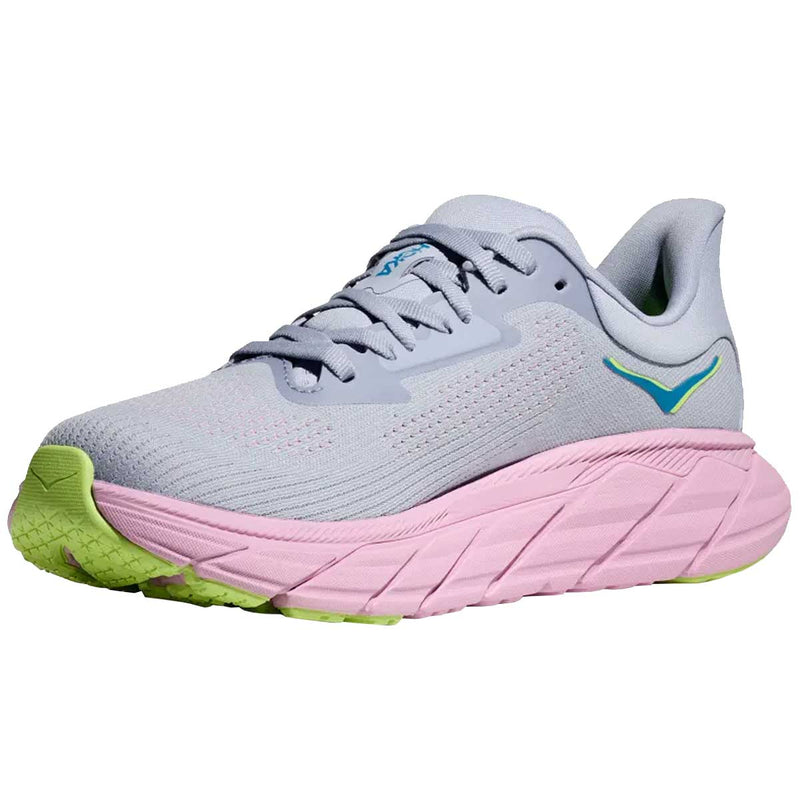 Tenis Hoka ARAHI 7 Gris Rosa Mujer