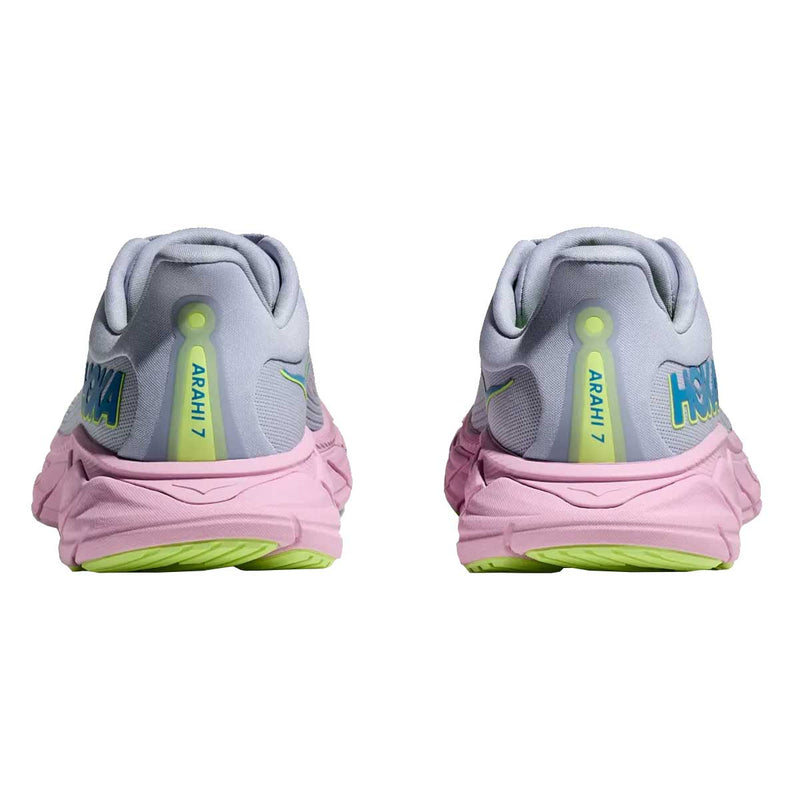 Tenis Hoka ARAHI 7 Gris Rosa Mujer