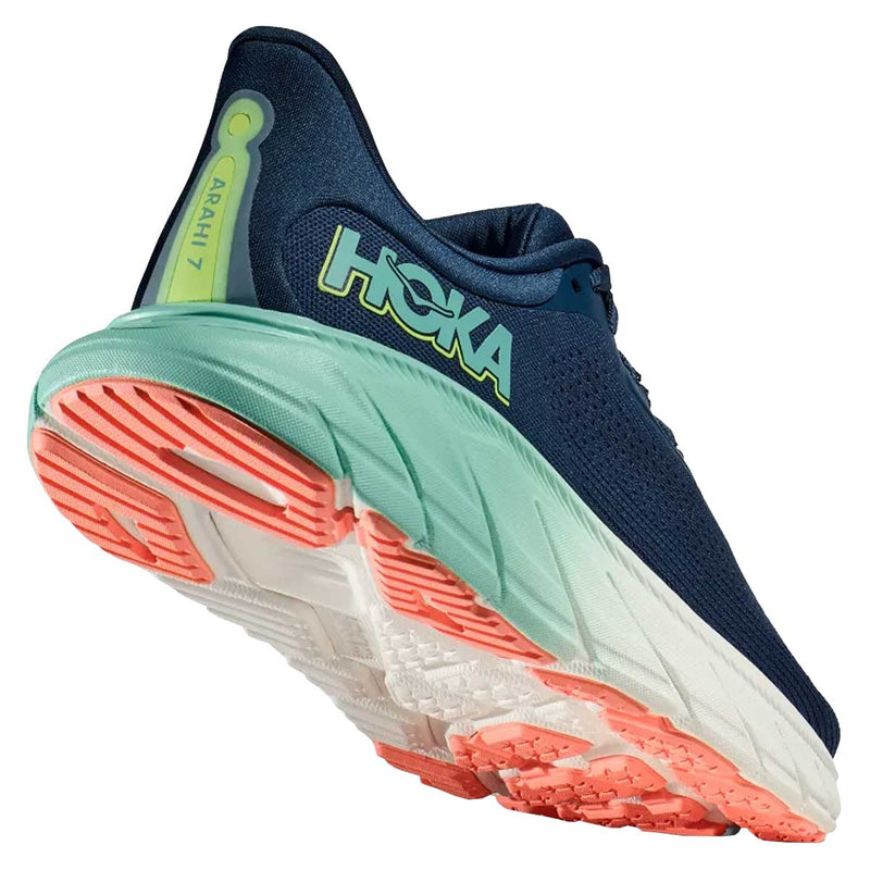 Tenis Hoka ARAHI 7 Azul Aqua Mujer