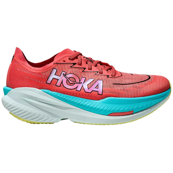 Tenis Hoka Running MACH X 2 Coral Electrico Hombre