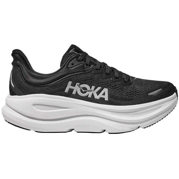 Tenis Hoka BONDI 9 Running Negro Blanco Hombre