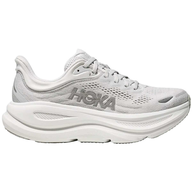 Tenis Hoka BONDI 9 Running Blanco Silver Mujer