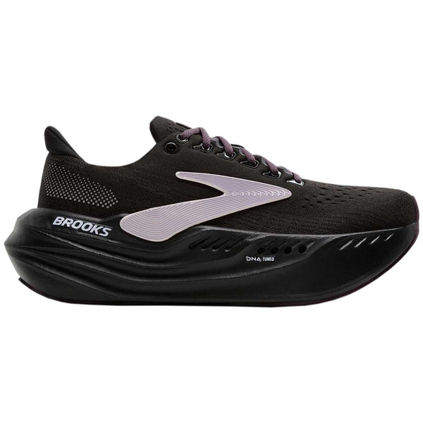 Tenis Brooks GLYCERIN MAX Negro Morado Mujer