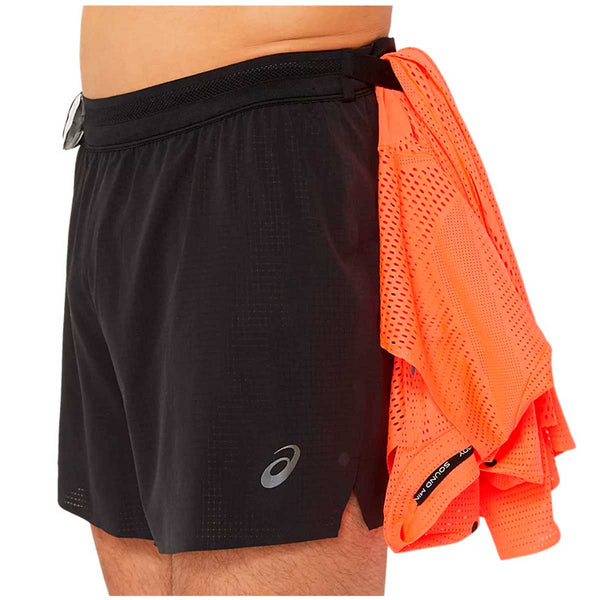 Short Deportivo Asics METARUN 5IN Negro Hombre