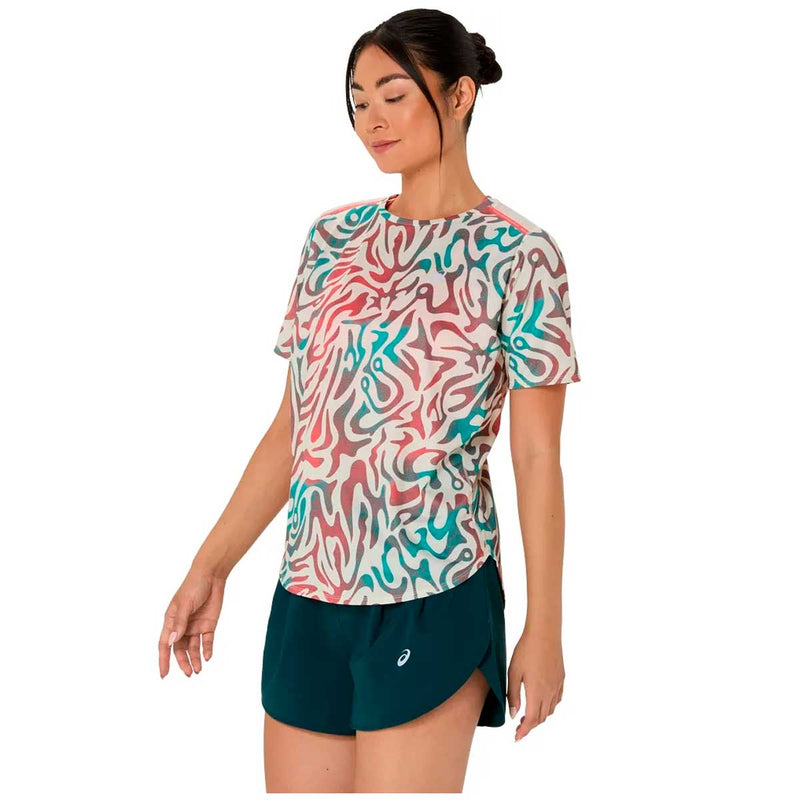 Playera Deportiva Asics ROAD ALL OVER PRINT Mujer