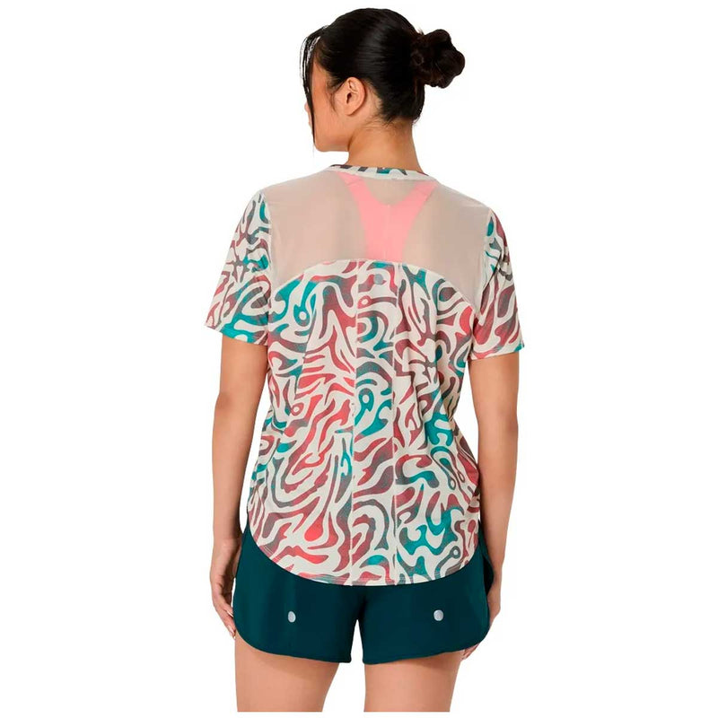 Playera Deportiva Asics ROAD ALL OVER PRINT Mujer