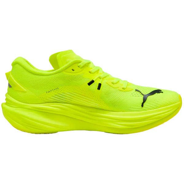 Tenis Puma DEVIATE NITRO 3 Amarillo Neón Hombre