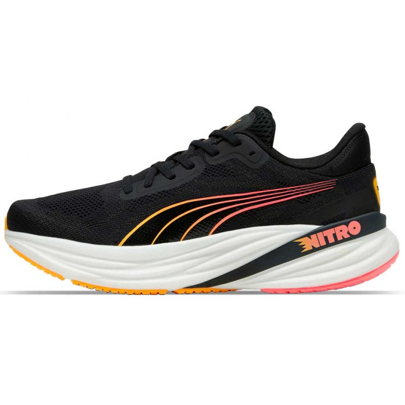 Tenis Puma Running MAGNIFY NITRO 2 Negro Blanco Hombre