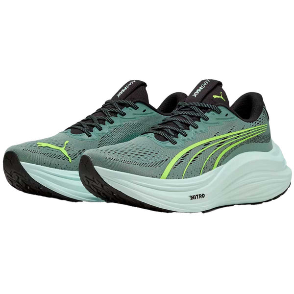 Tenis Puma MAGMAX NITRO Verde Hombre