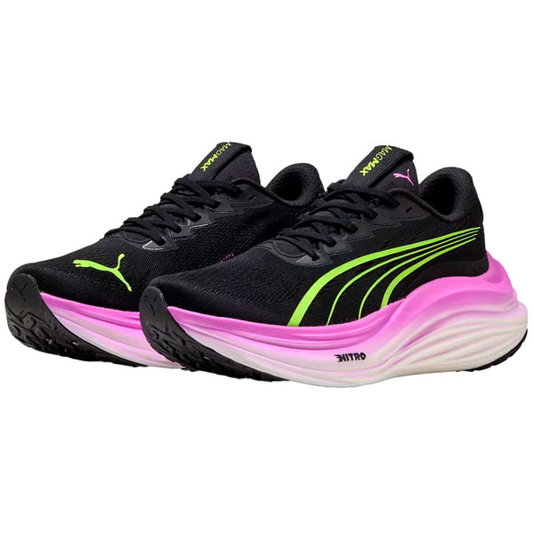 Tenis Puma MAGMAX NITRO Negro Rosa Mujer