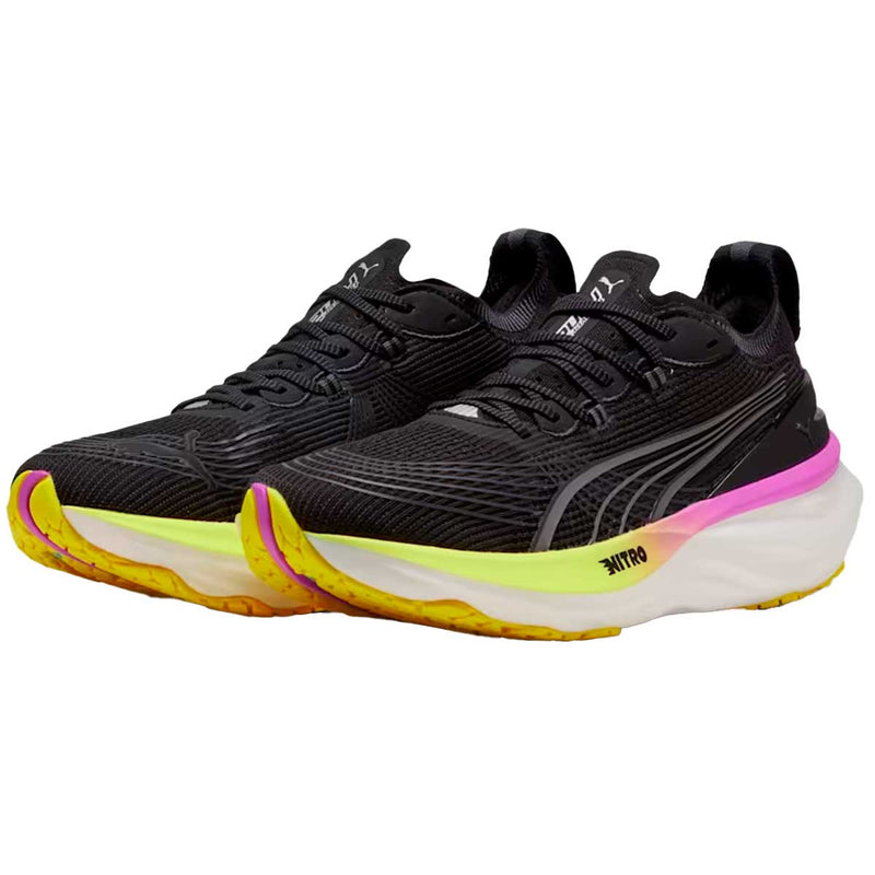 Tenis Puma FOREVERRUN NITRO 2 Negro Blanco Hombre