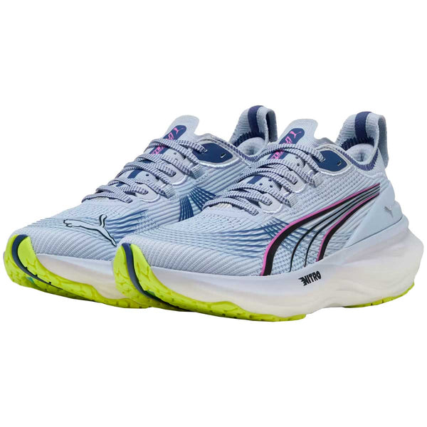 Tenis Puma FOREVERRUN NITRO 2 Azul Gris Mujer